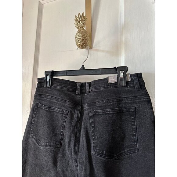 Gloria Vanderbilt women’s size 14 black jeans - Picture 7 of 7